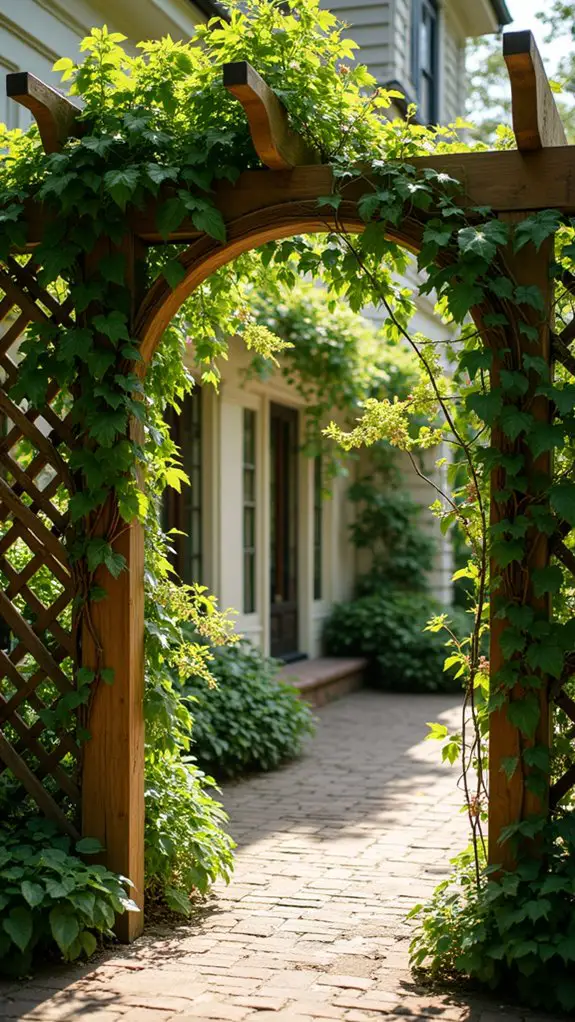enhance outdoor privacy naturally
