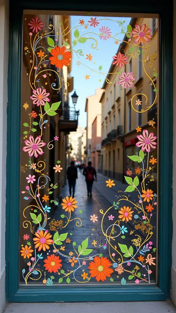 expressive customizable window decals