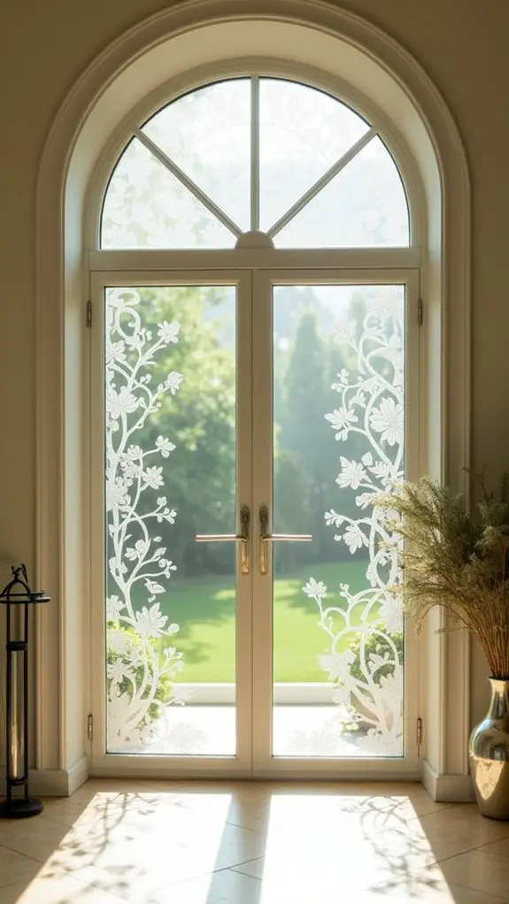 expressive seasonal window decor