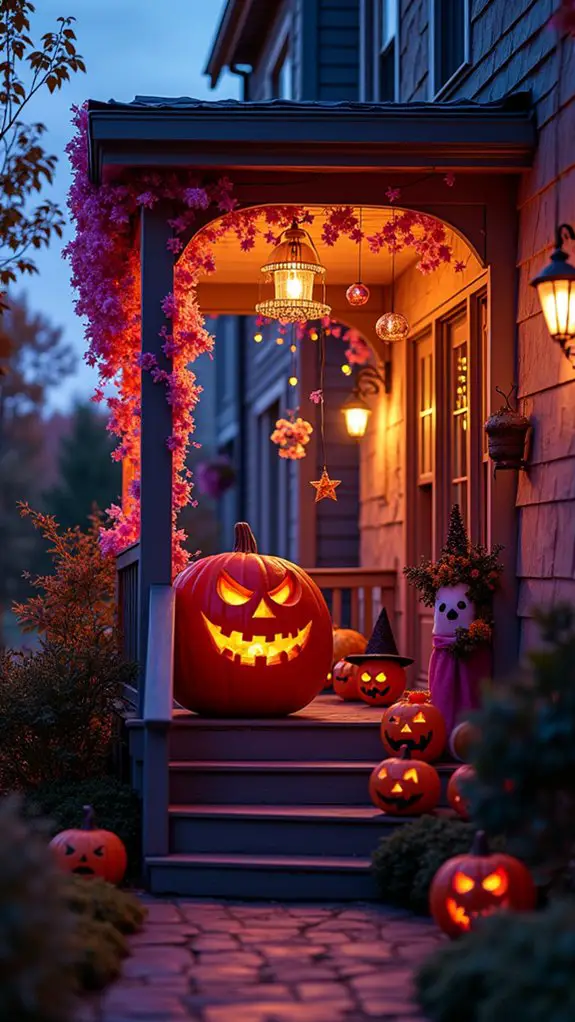 eye catching halloween signage