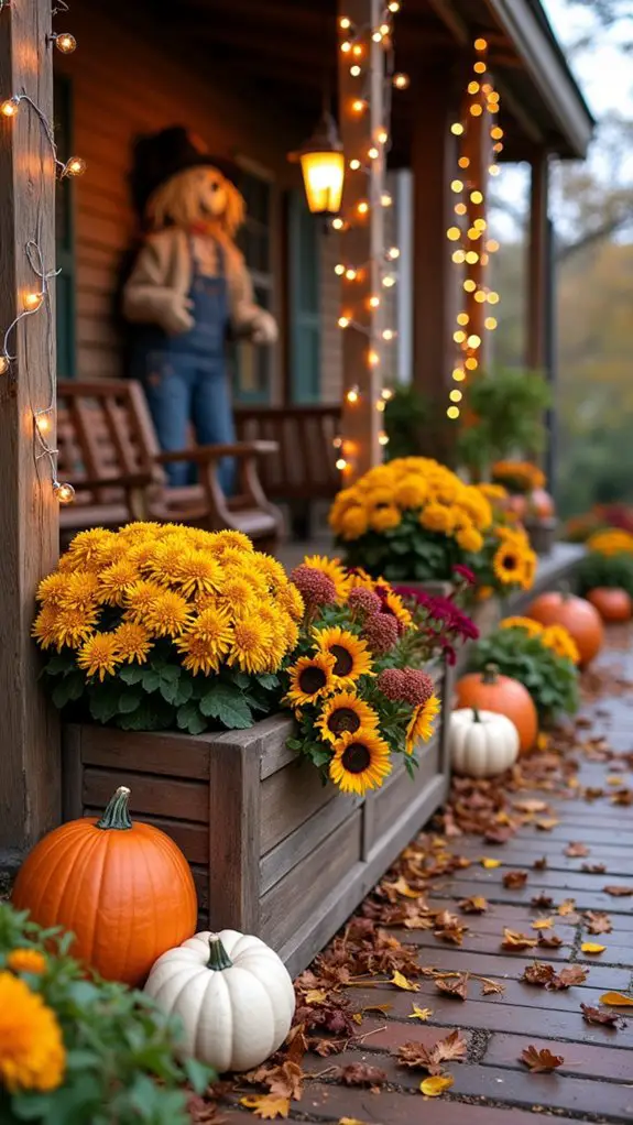 festive autumn floral arrangements