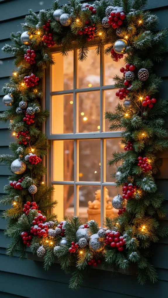 festive seasonal floral displays