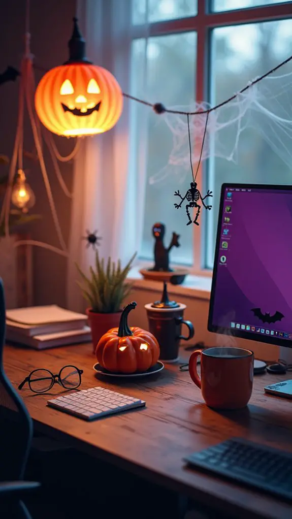 foggy glasses halloween decor