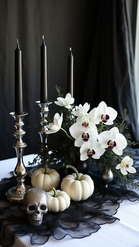 glamorous black and white