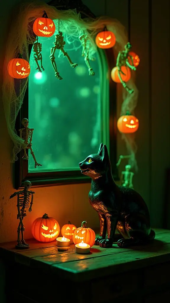 glow in the dark halloween decorations