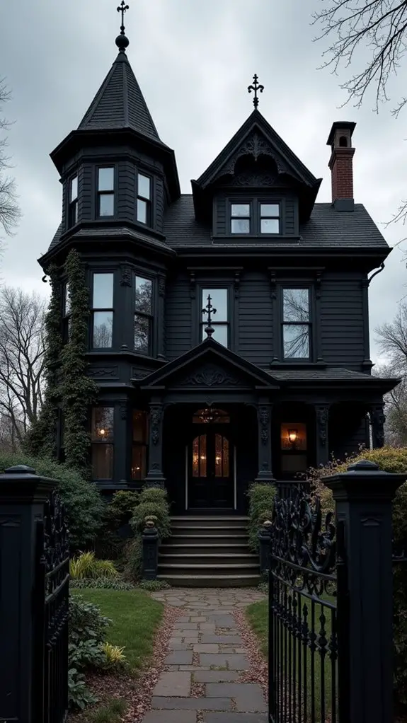 gothic charm in interiors