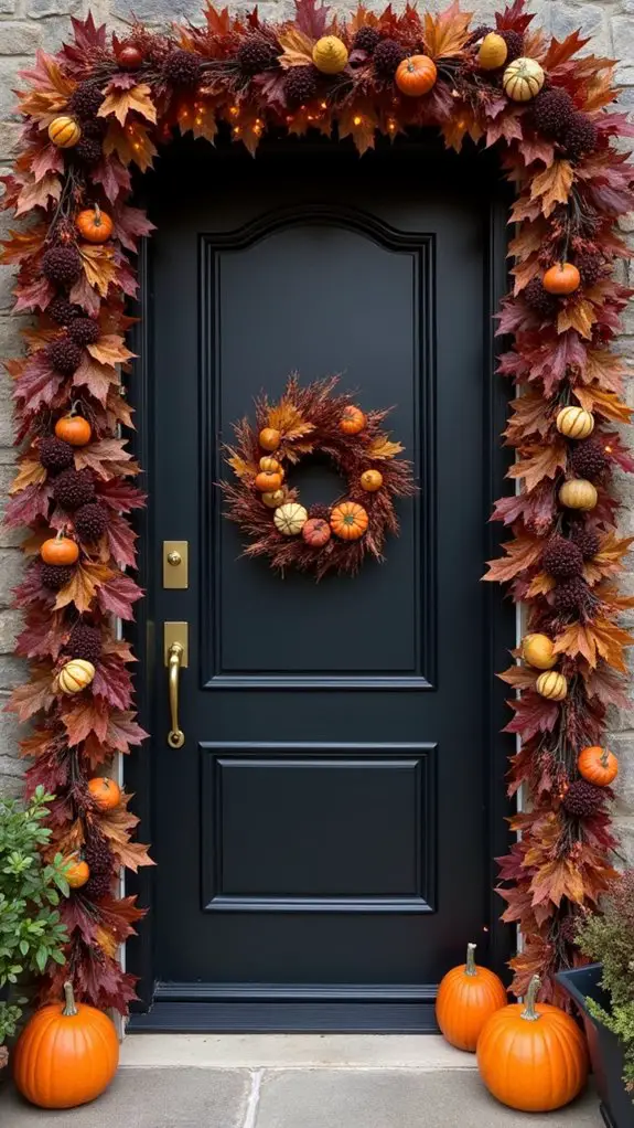 halloween garlands with charm