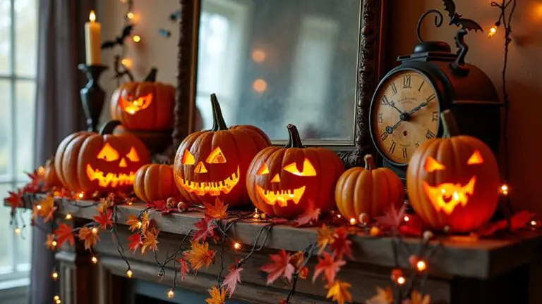halloween mantle decor ideas