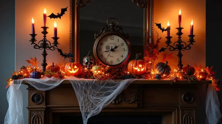 halloween mantle decor ideas