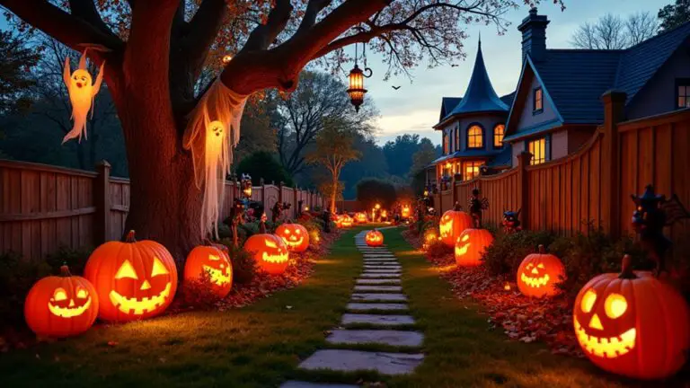 halloween yard display inspiration