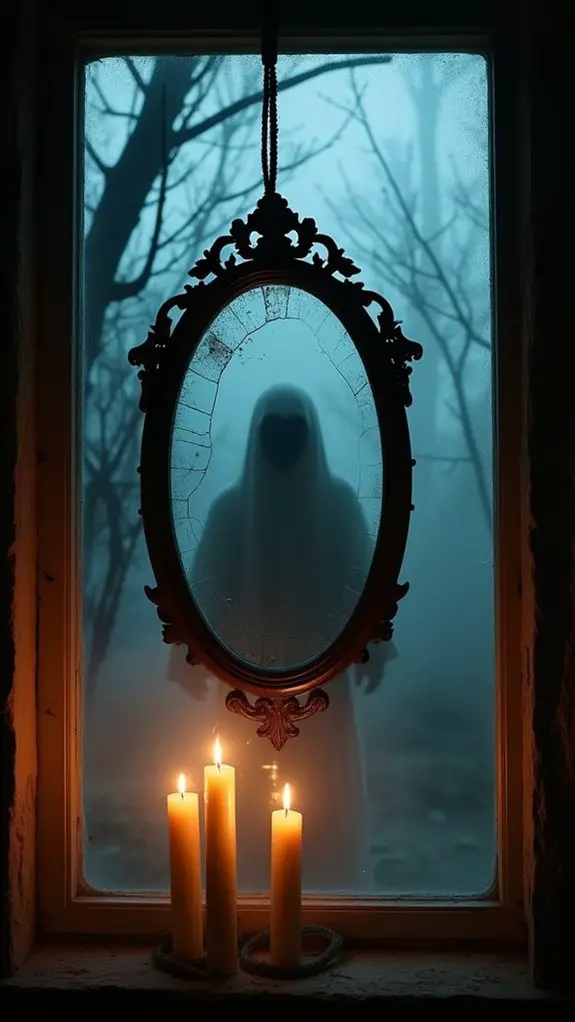 haunted mirror ghostly illusions