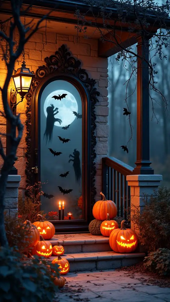 haunted mirrors create chills