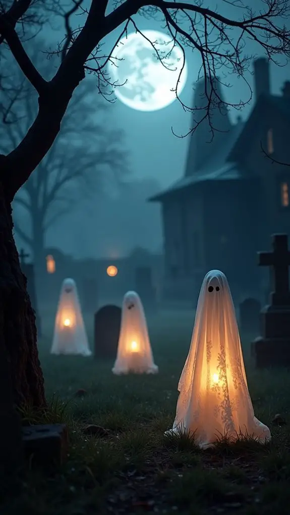 haunting ghostly lantern decorations