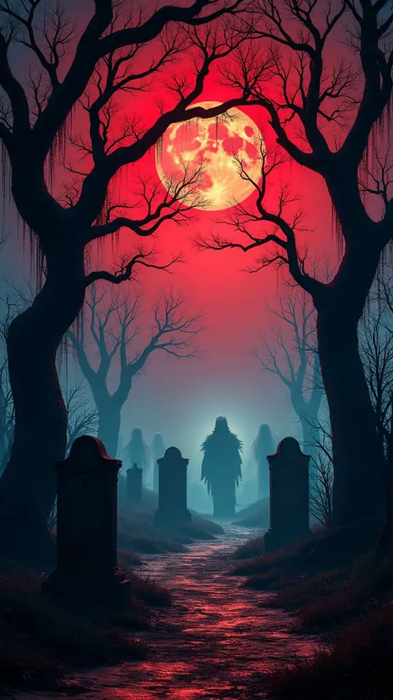 immersive halloween wall murals