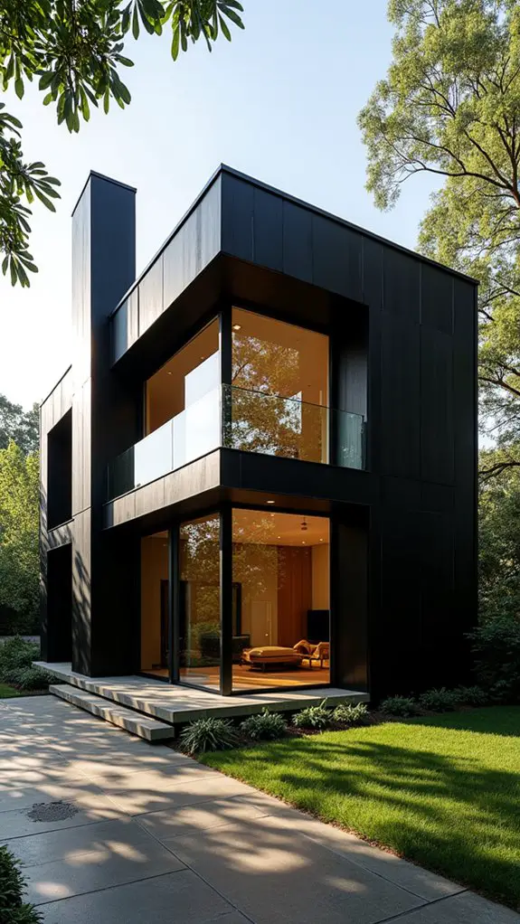 industrial black metal elegance