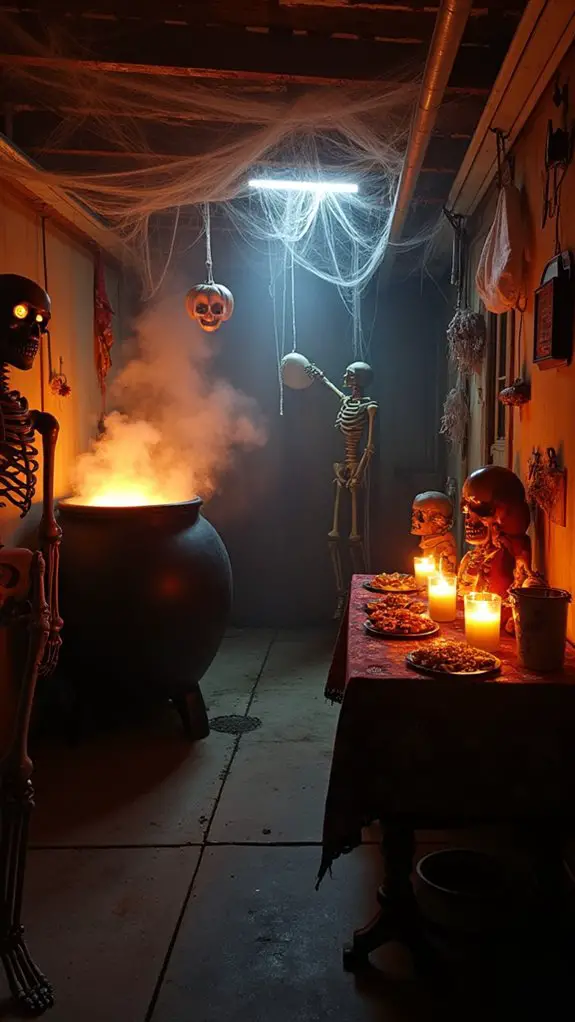 interactive halloween party props