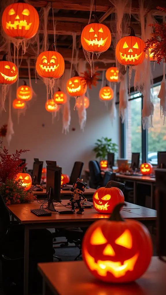 jack o lantern light displays