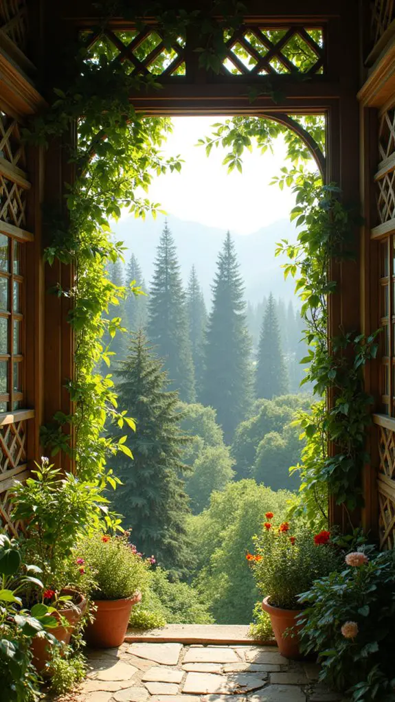 lattice accents enhance windows