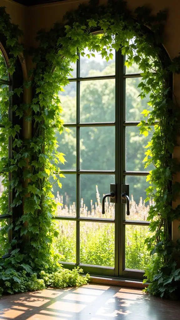 lush low maintenance climbing vines