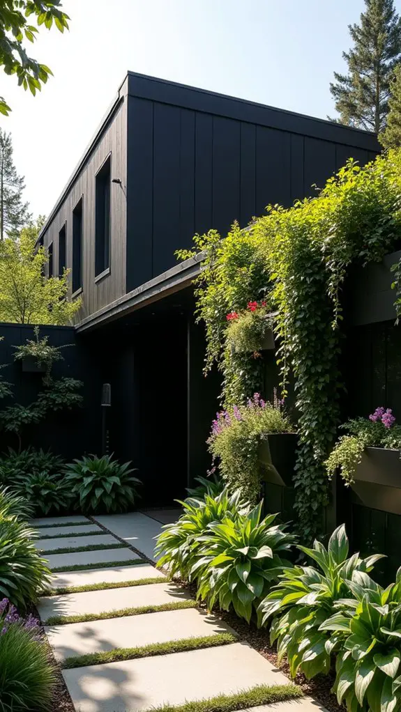 lush vertical garden transformation