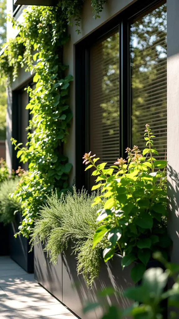 lush vertical garden transformation