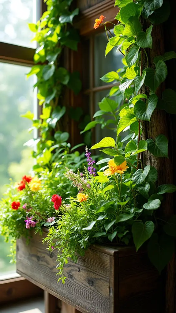 maximize vertical planting space