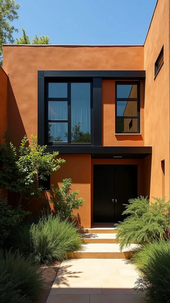 mediterranean elegance with contrast