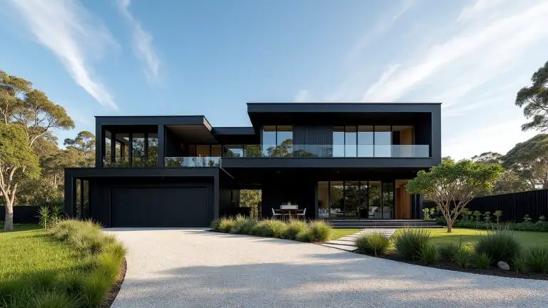 modern black house designs