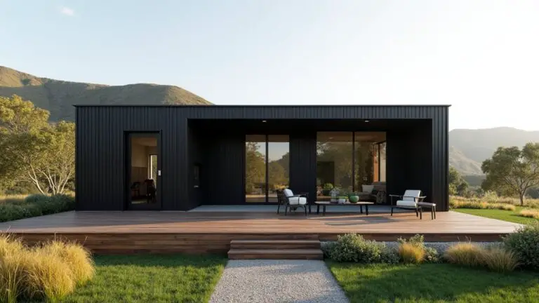 modern black house designs