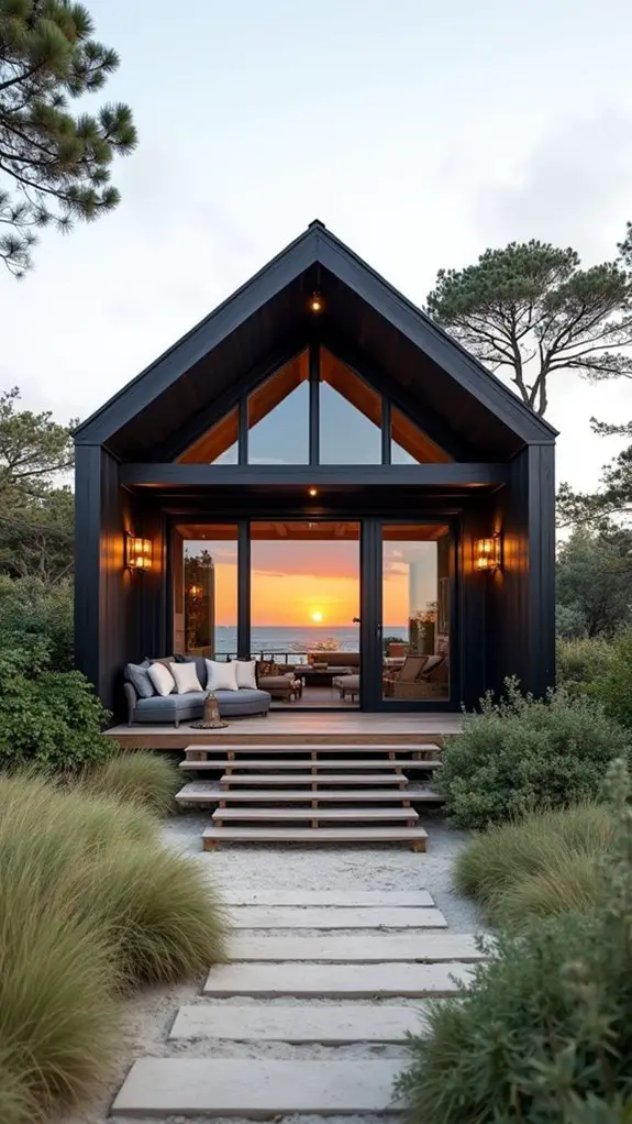 modern coastal retreat charm