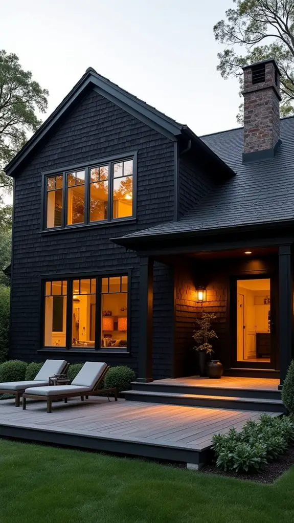 modern elegance with contrast