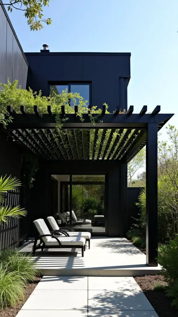 modern elegance with shade