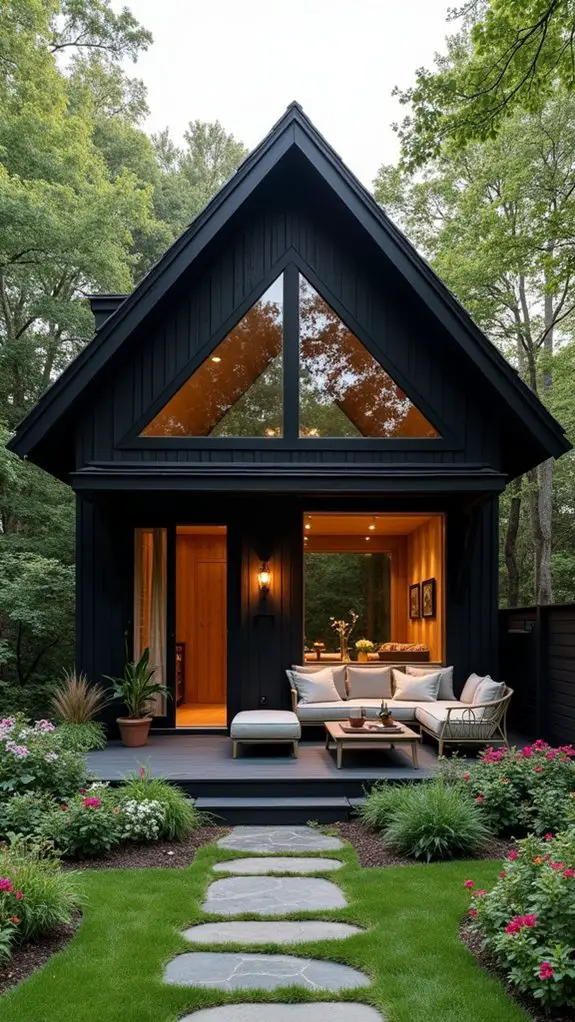 modern twists on cottages