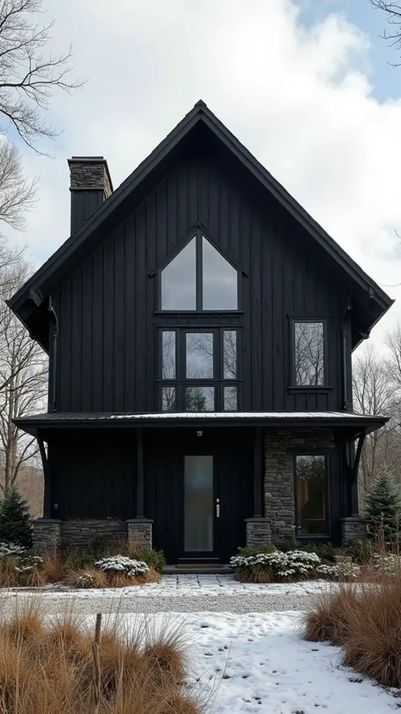 monochrome elegance in contrast