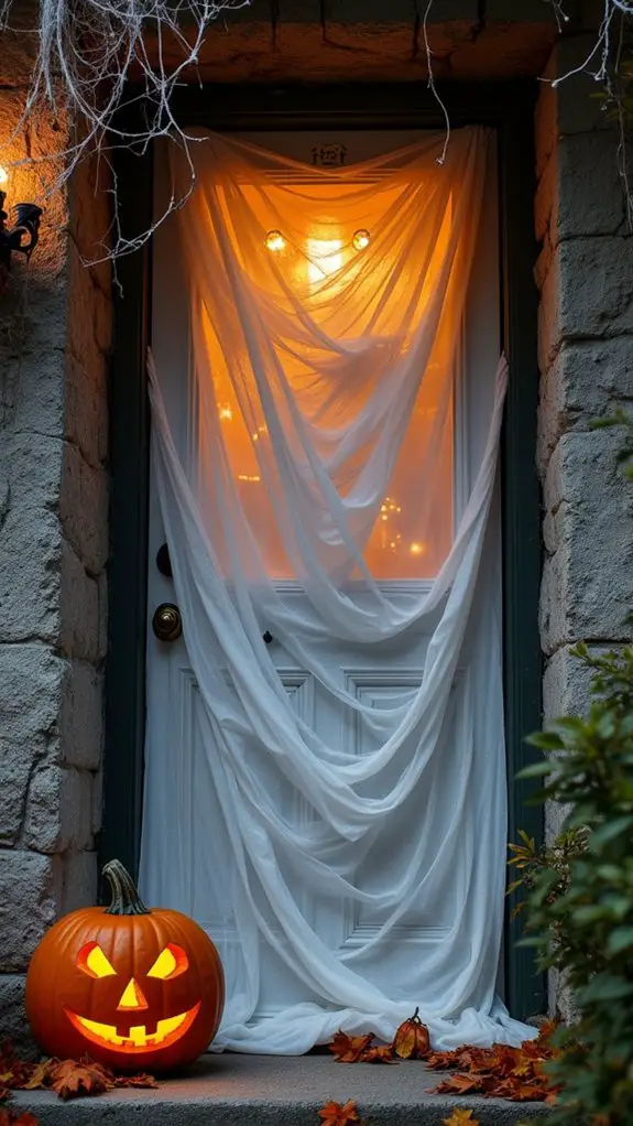 mummy door wrap decoration