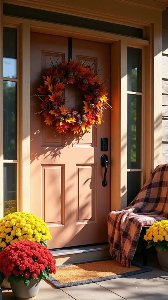 natural elements autumn wreaths