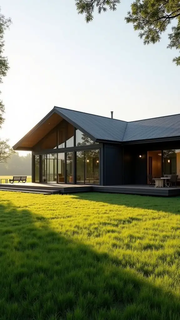 natural light enhances interiors