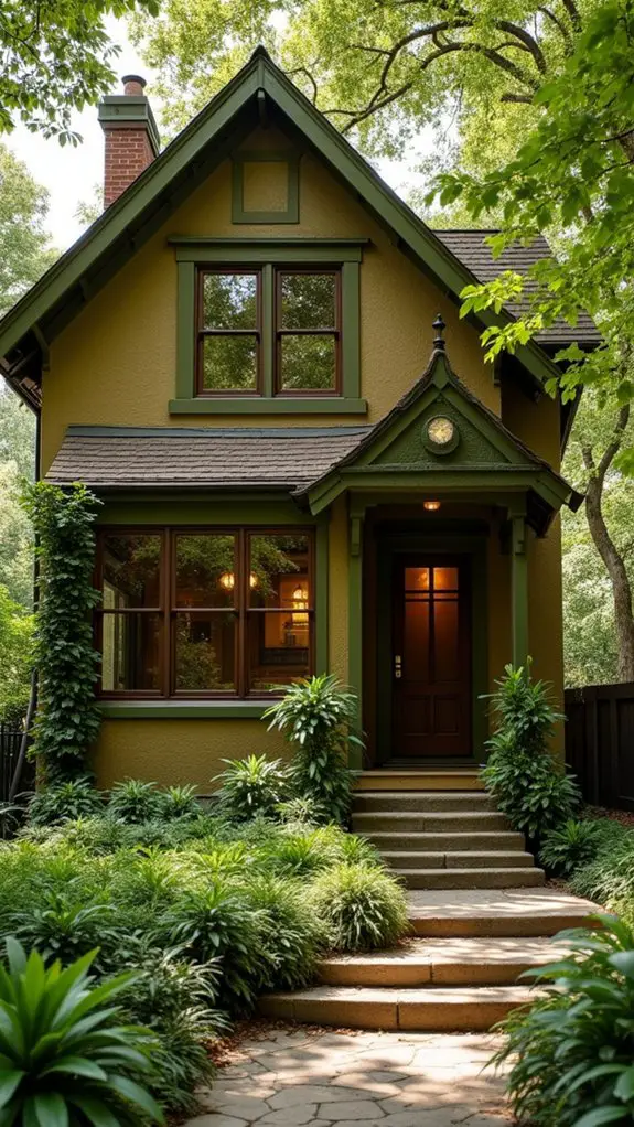 nature inspired warm exterior color