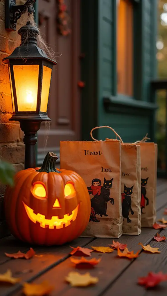 nostalgic halloween candy bags