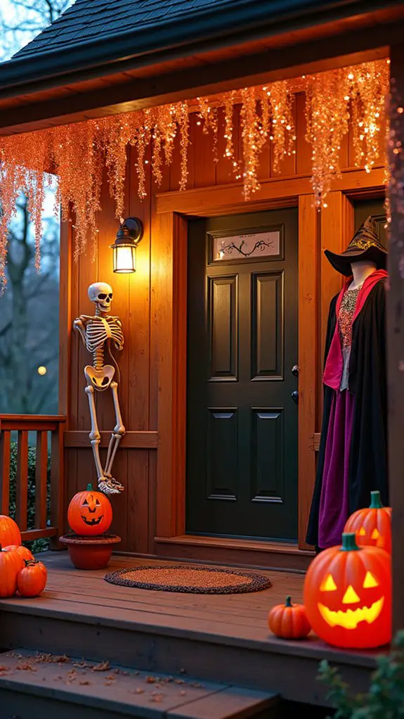 nostalgic halloween costume display