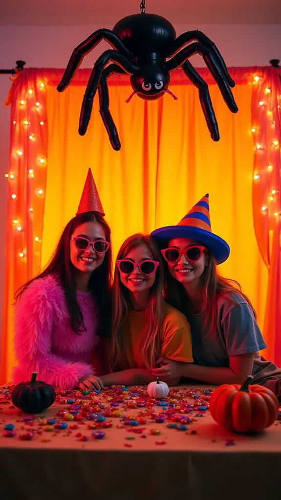 nostalgic halloween photo booth