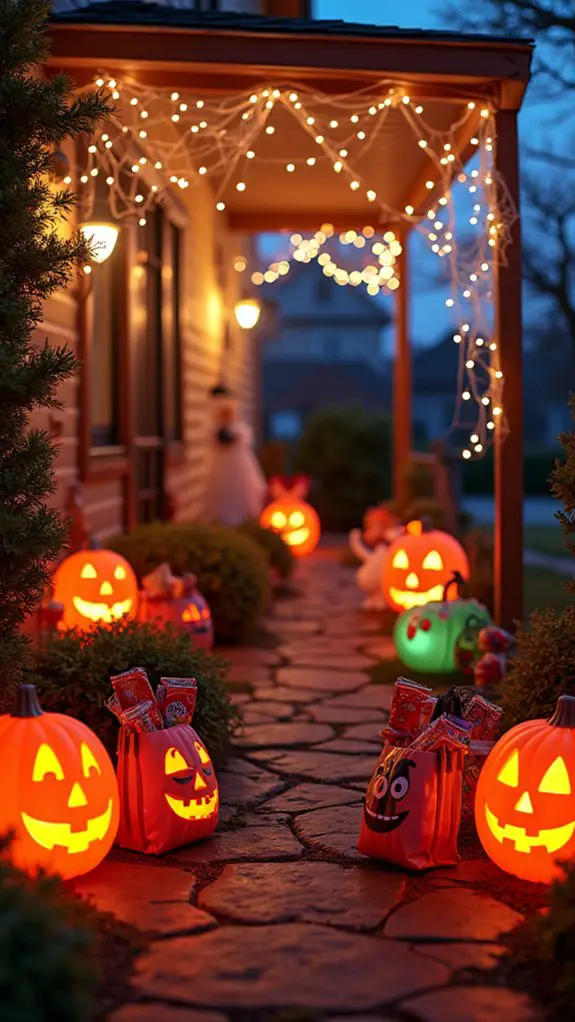 nostalgic halloween trick or treat bags