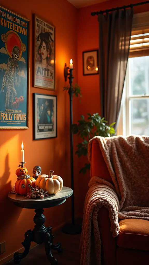 nostalgic spooky wall decor