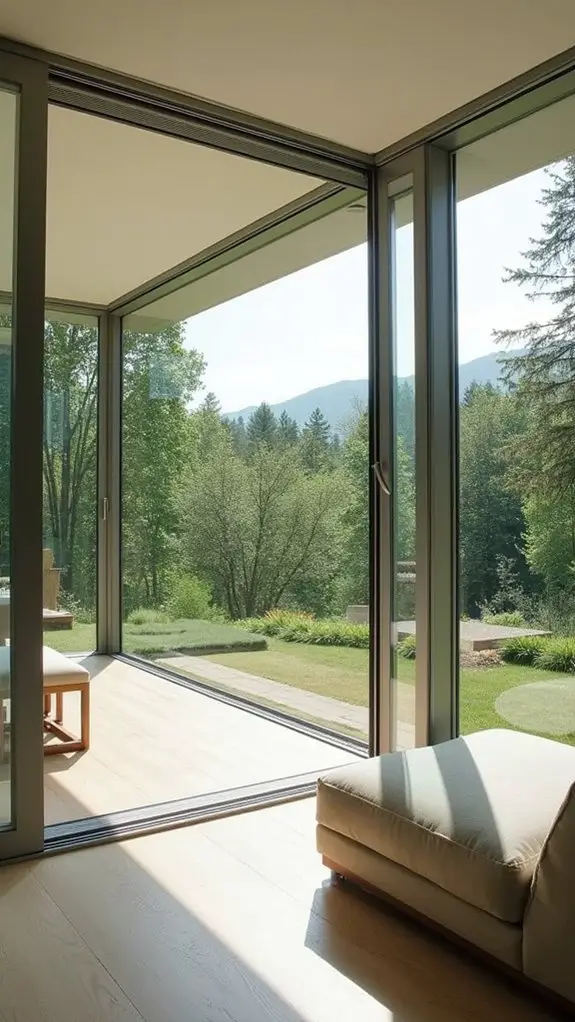 operable corner windows enhance ventilation