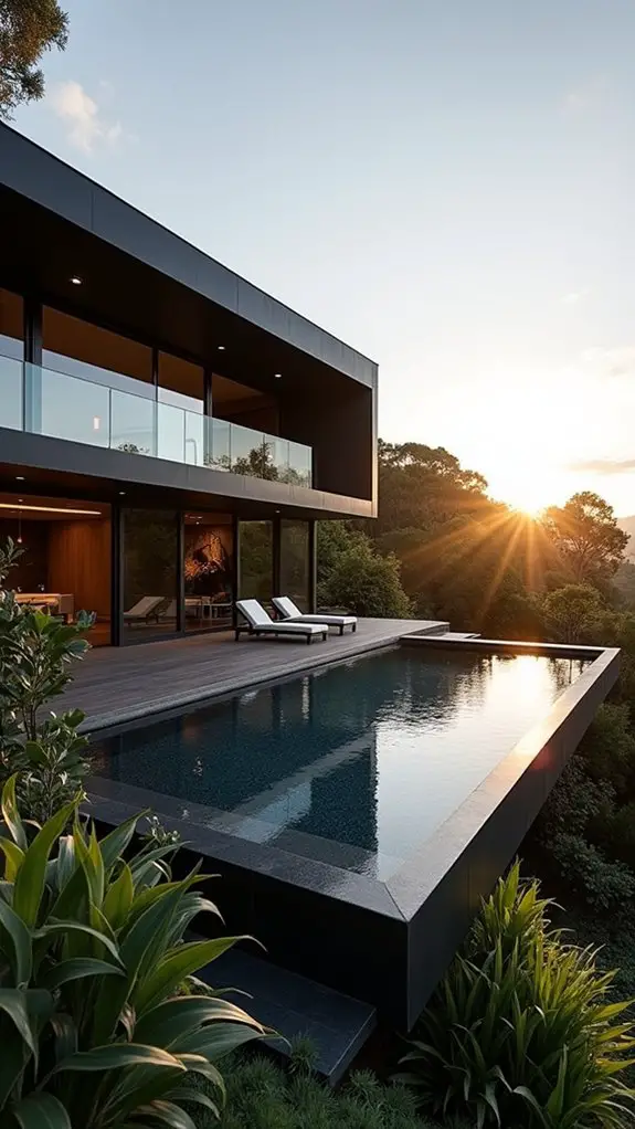 opulent hillside luxury residence
