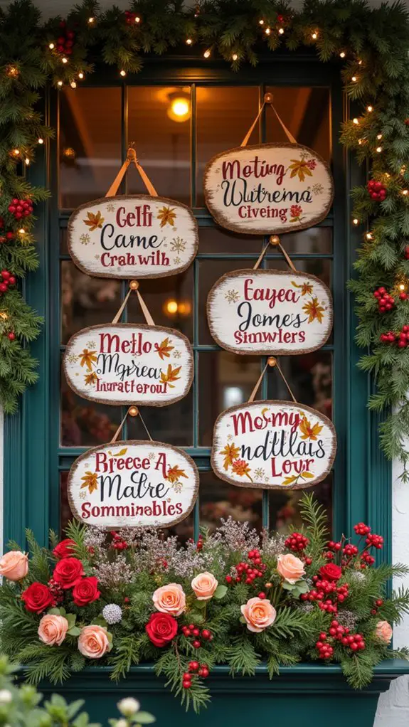 personalized outdoor seasonal decorations