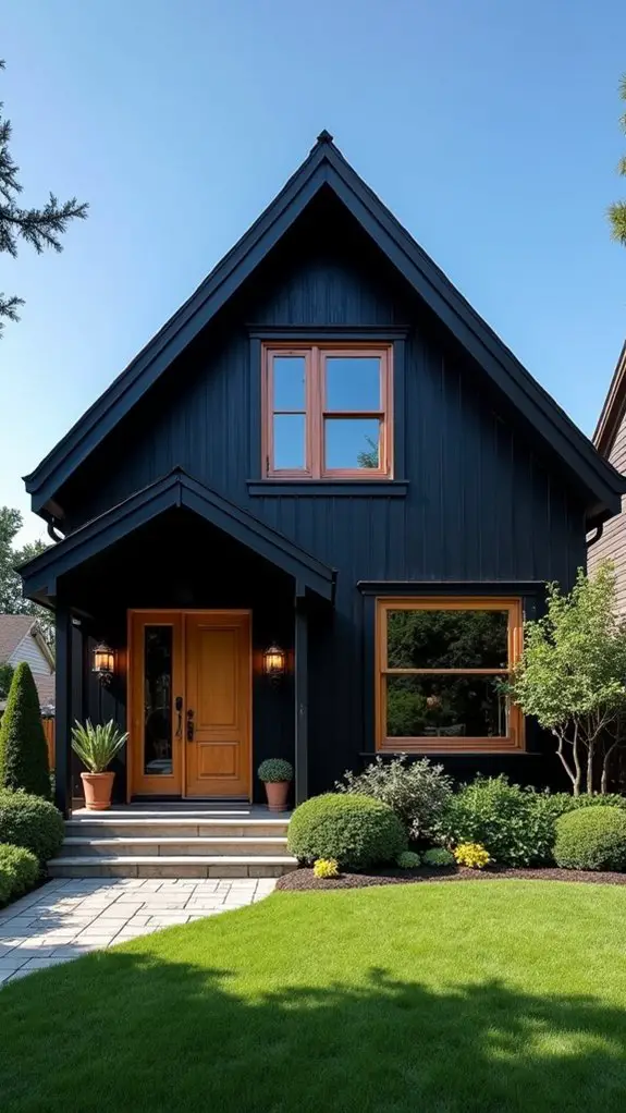 retro black home charm