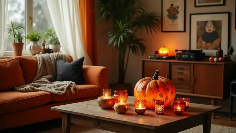 retro halloween decor ideas