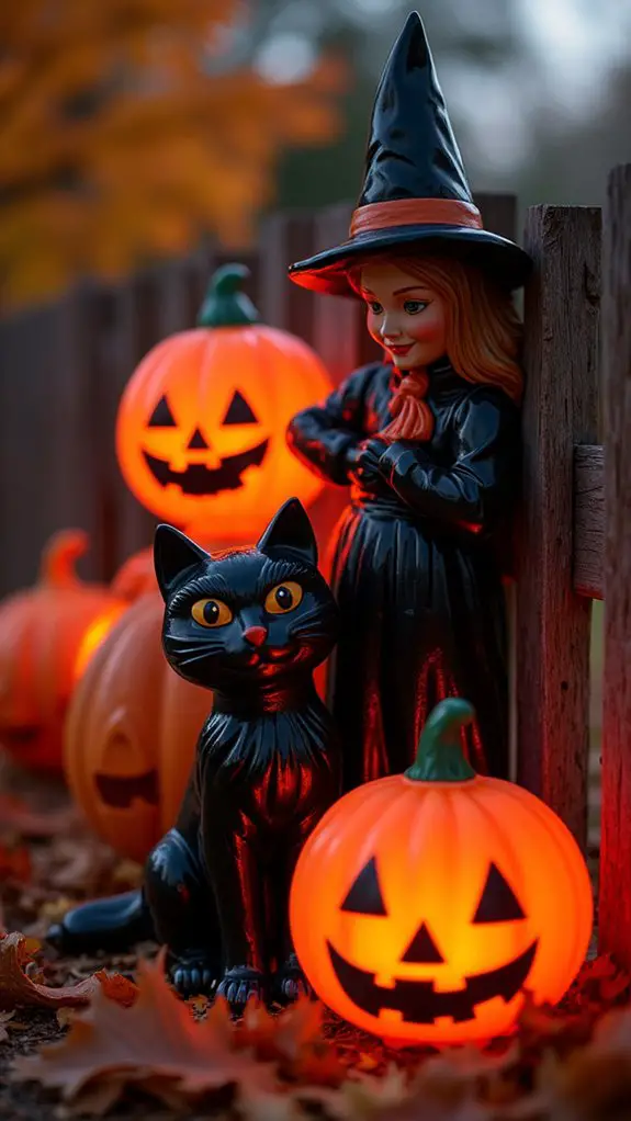 retro halloween nostalgia decorations
