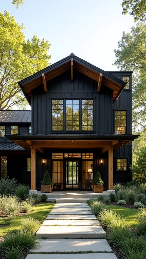 rustic modern urban aesthetic